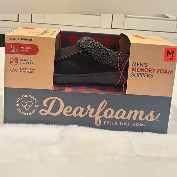 Dearfoams Men's Memory Foam Slipper - Picture 15 of 16